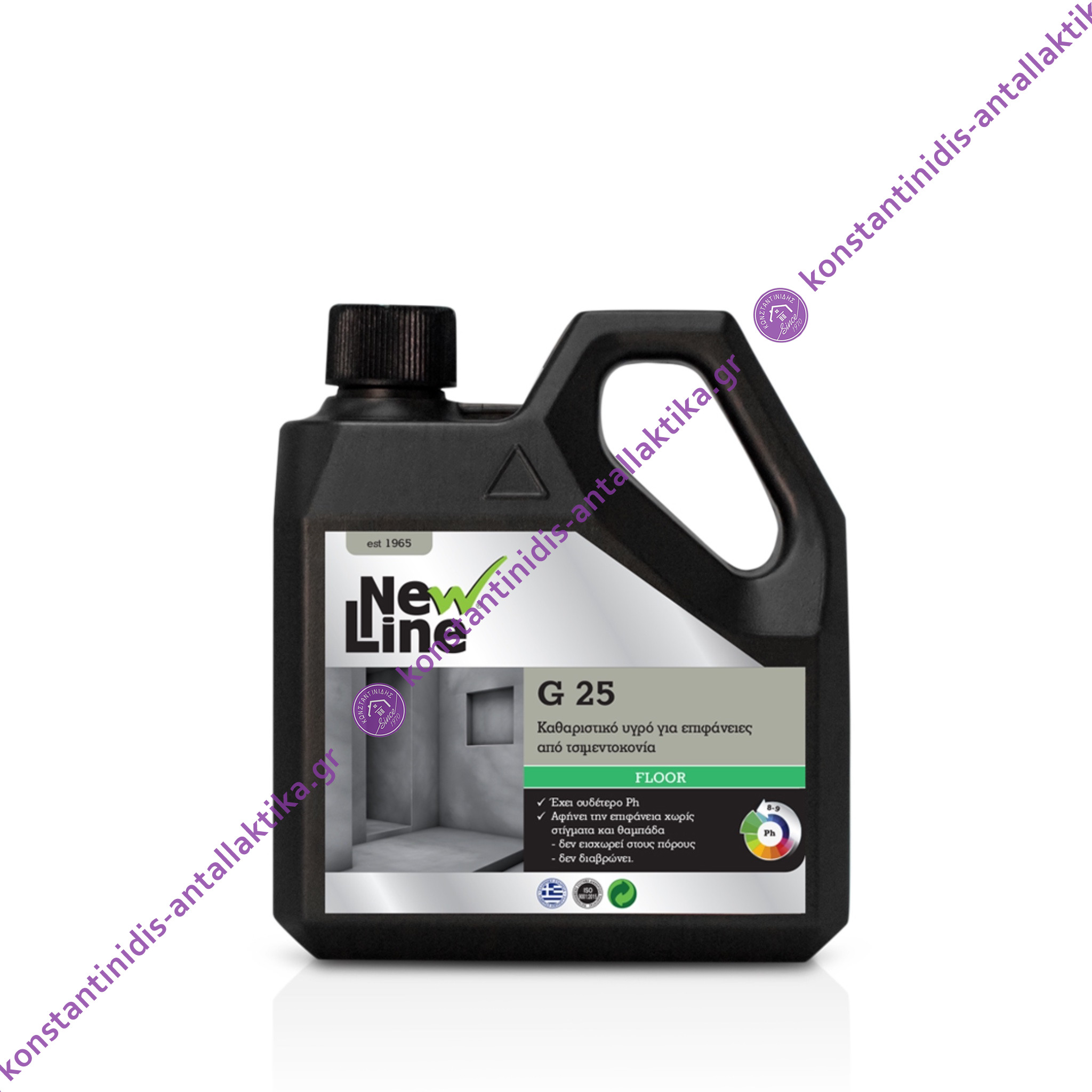 Καθαριστικό υγρό για επιφάνειες από Τσιμεντοκονία - 1L