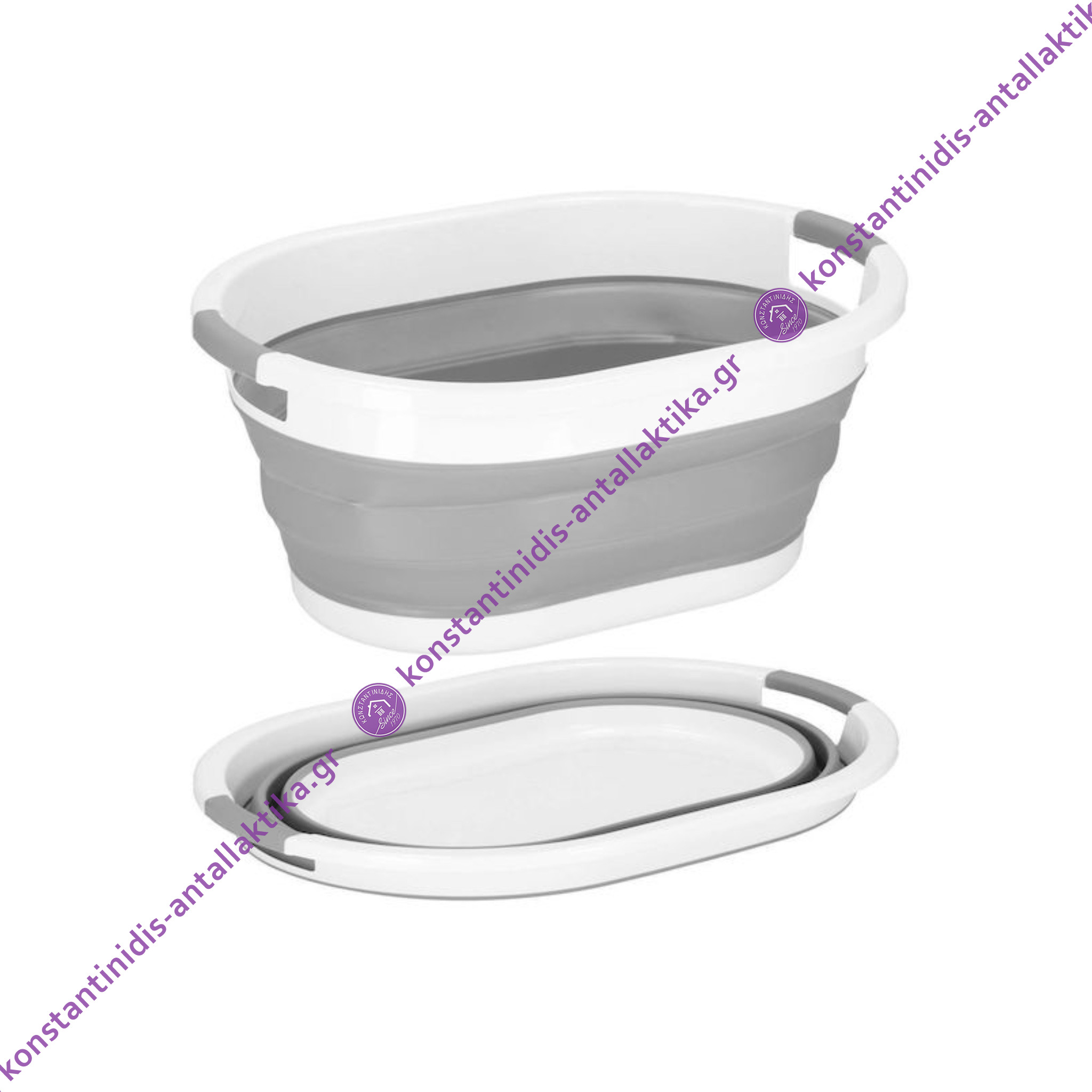 Πτυσσόμενη Λεκάνη Ρούχων με χωρητικότητα 35lt και διαστάσεις 54x38x23cm