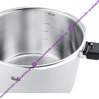 Fissler Χύτρα Ταχύτητος Vitaquick Premium 6Lt με Καλάθι Ατμού - Image 4