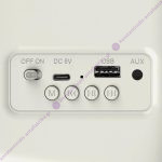 Vintage Bluetooth FM Radio Cream - Image 2