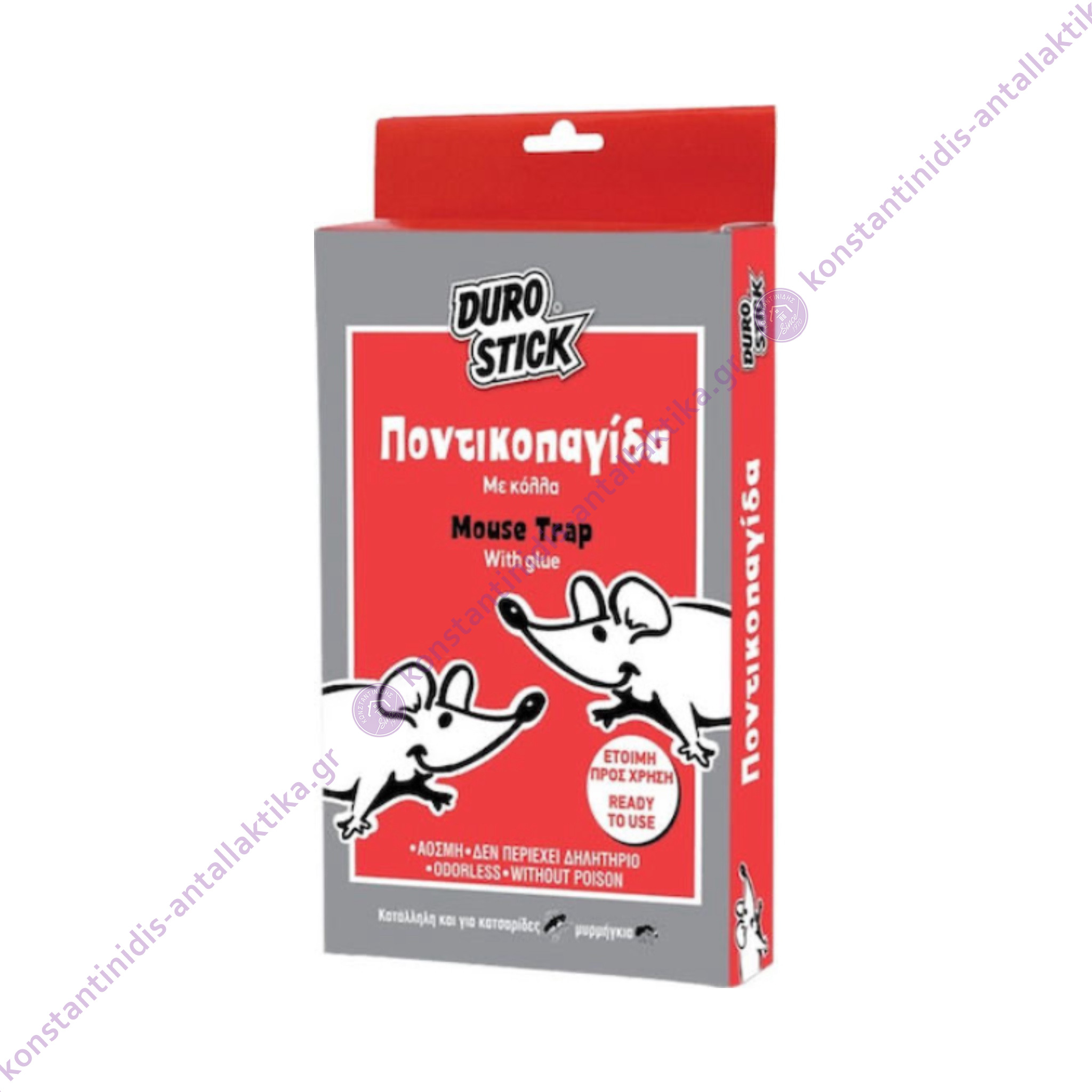 Ποντικοπαγίδα με Δόλωμα και για Κατσαρίδες