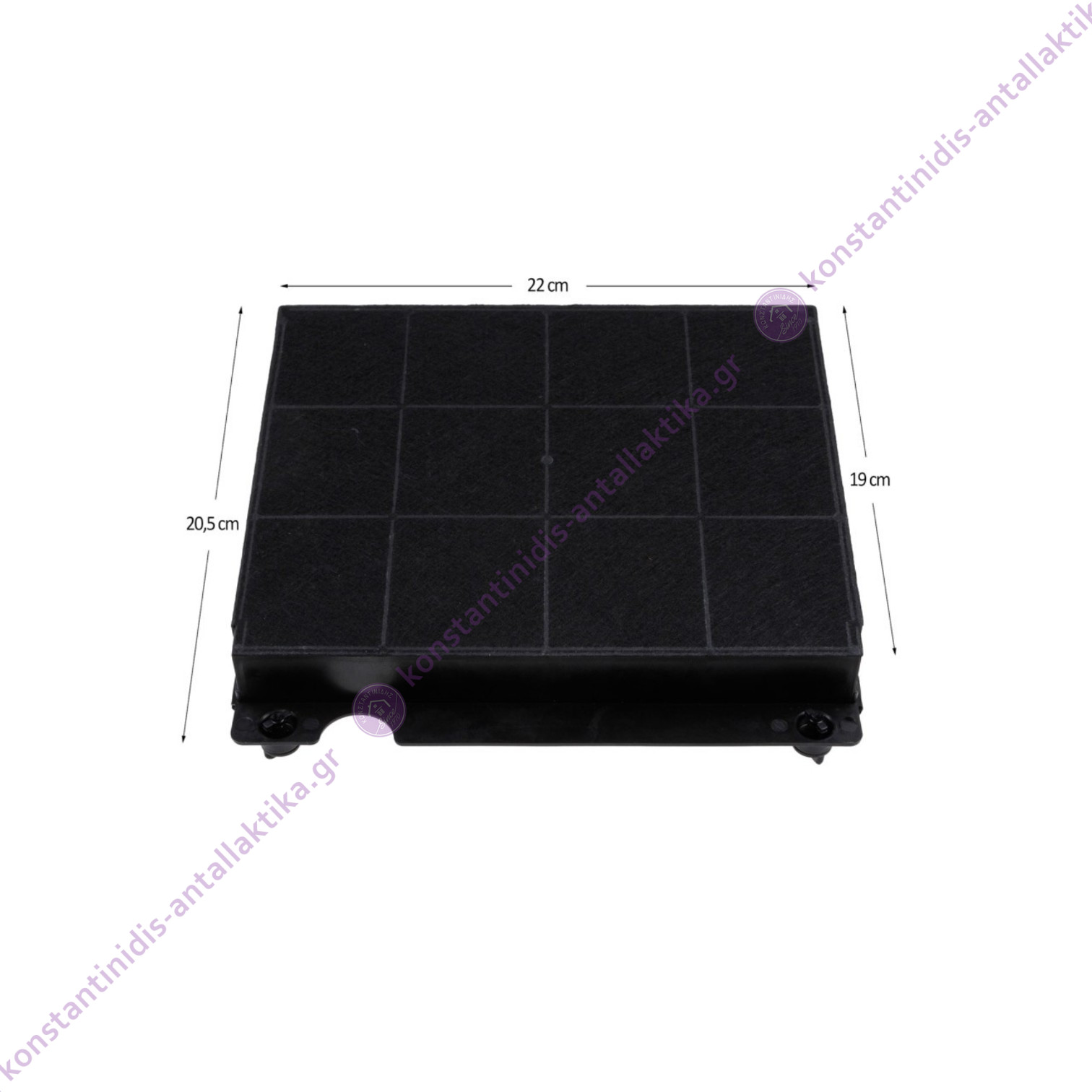 Φίλτρο Άνθρακα Απορροφητήρα Elica 22 x 20,5cm