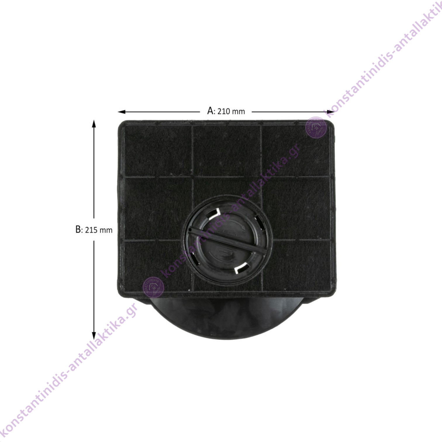 Φίλτρο Άνθρακα Απορροφητήρα 21 x 21.5 cm