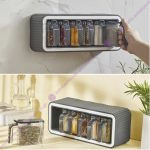 Βάση Μπαχαρικών Με Έξι Βαζάκια 33x14x14cm - Image 2