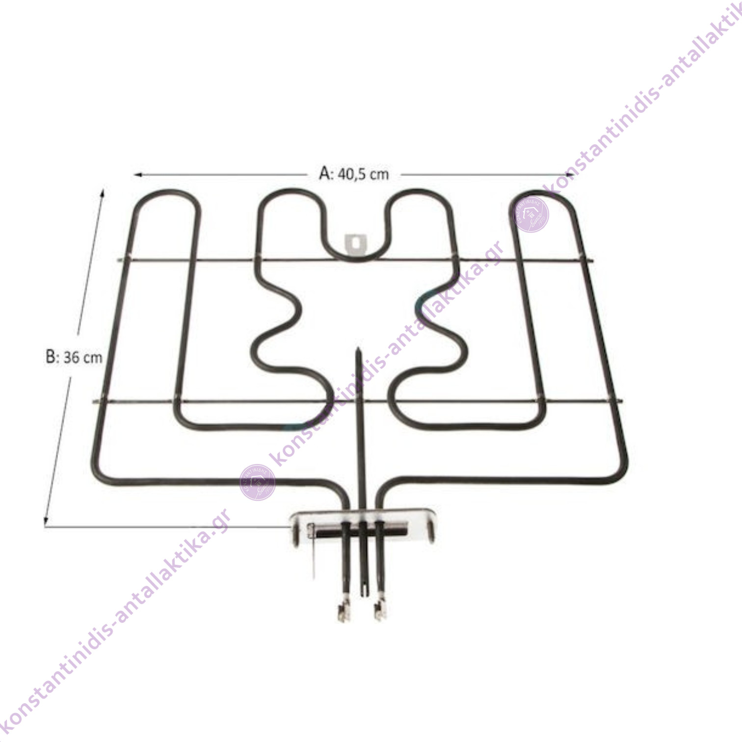 Γκριλ Φούρνου συμβατή για Miele 2680 Watt - 230V